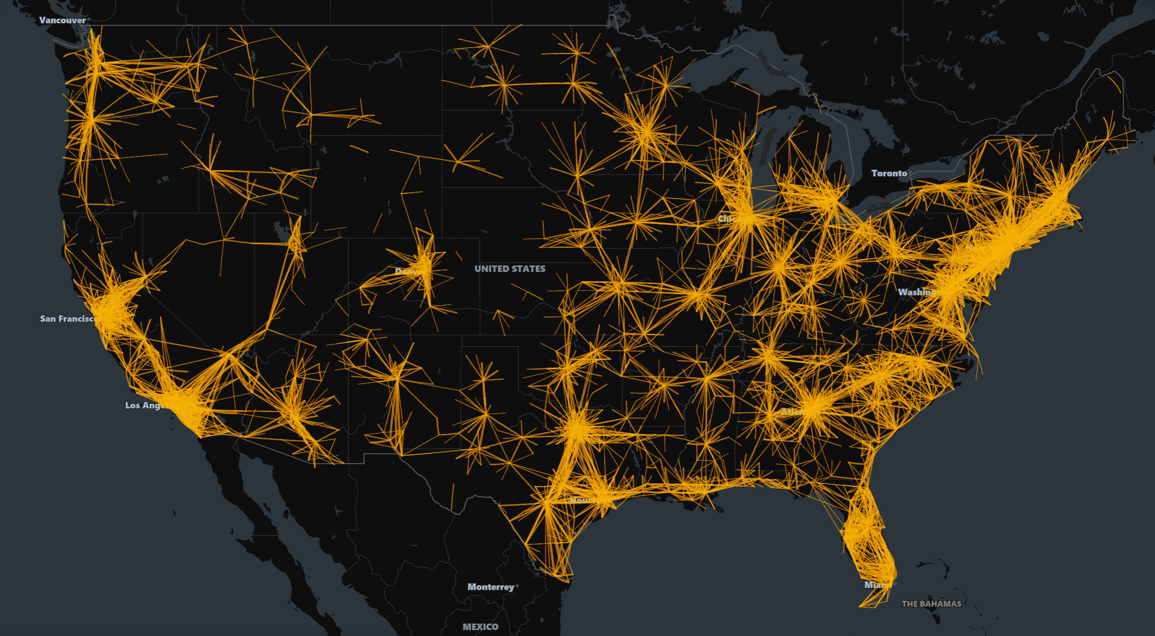 Direct Aviation mesh network